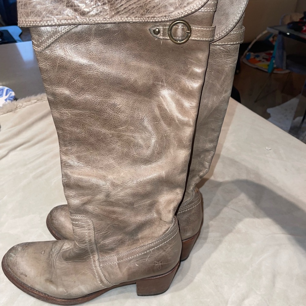 Frye tall riding boots